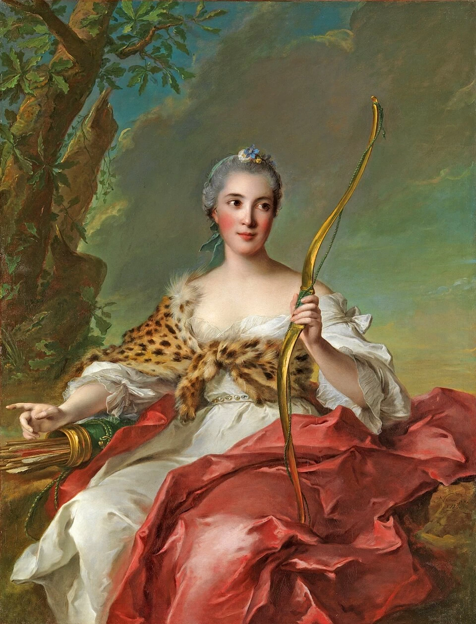 Madame Bergeret de Frouville nel ruolo di Diana - Metropolitan Museum of Art, New York